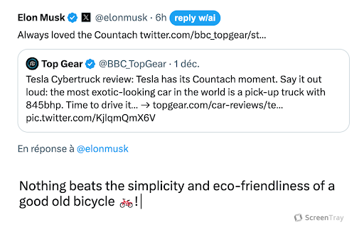 Reply2Tweets screenshot 1