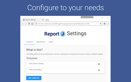 ReportJ screenshot 1