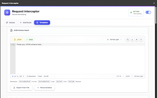 Request Interceptor screenshot 1