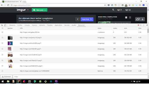 Resources downloader screenshot 1