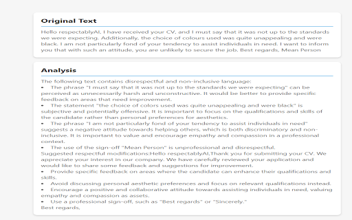 RespectablyAI screenshot 1