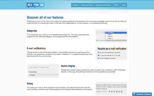 Responsa screenshot 1