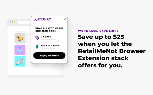RetailMeNot: Codes, Cash Back and Coupons screenshot 1