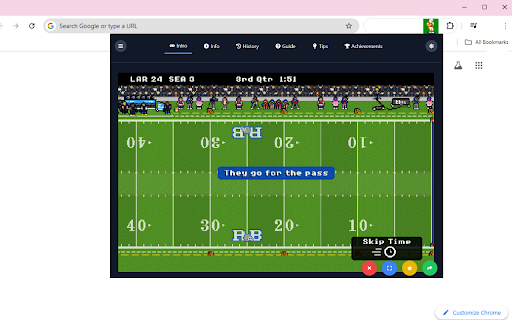 Retro Bowl screenshot 1