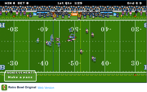 Retro Bowl Fun Game screenshot 1