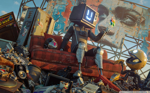 Retro Robot Haven screenshot 1