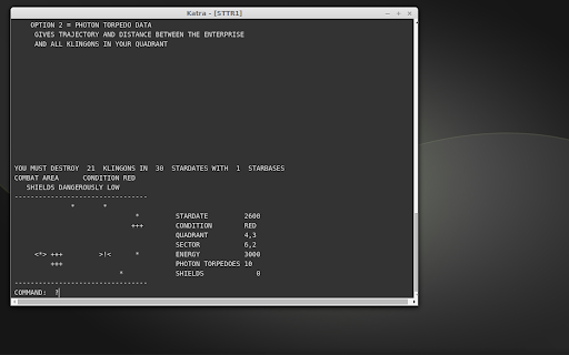 RetroTrek screenshot 1