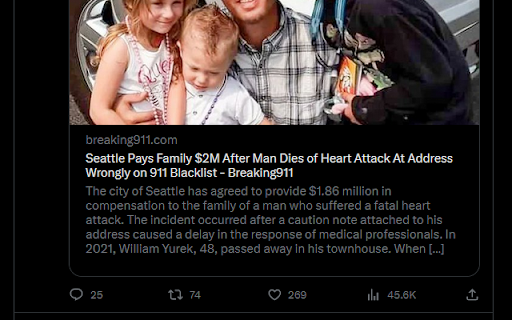 Return X/Twitter Link Previews screenshot 1