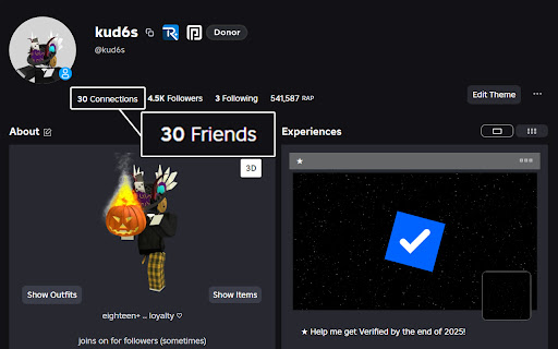 Revert Connections to Friends screenshot 1