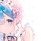 ReZero Rem Anime Girl Maid - Anime Theme logo