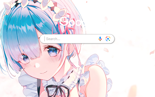 ReZero Rem Anime Girl Maid - Anime Theme screenshot 1
