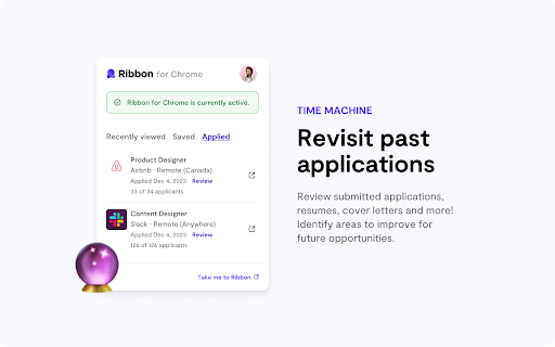 Ribbon: Land your dream job screenshot 1