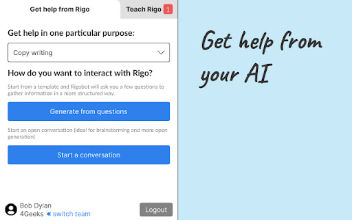 Rigobot GPT screenshot 1