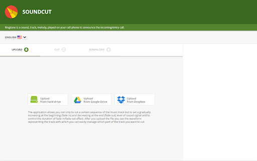 Ringtone cutter screenshot 1