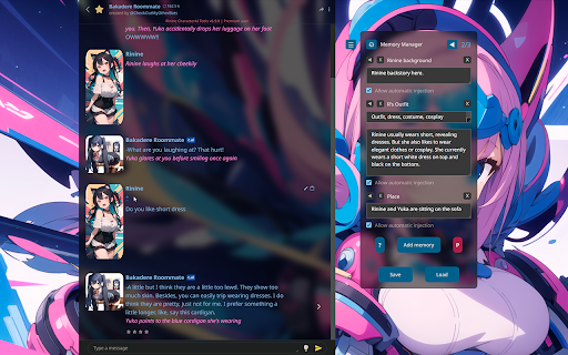 Rinine CharacterAI Tools Lite screenshot 1