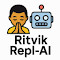 Ritvik Repl-AI logo