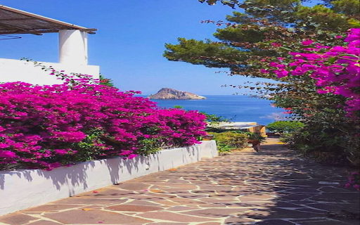 Road near the sea wallpaper screenshot 1