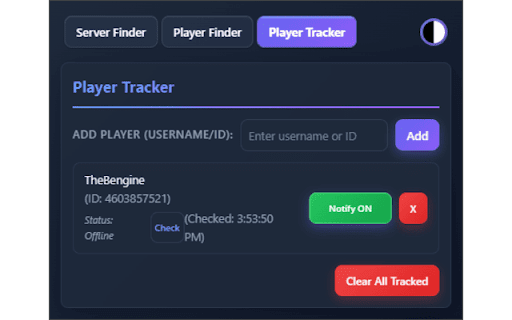 Roblox Radar screenshot 1