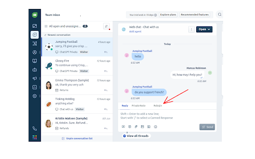 Robojin-Freshdesk: ChatGPT for Freshdesk screenshot 1