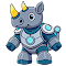 robot rhino logo