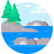 Rocky Coastline Escape logo