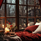 Romantic bedroom logo