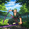 Roronoa Zoro Forest Swordsman Live Wallpaper logo