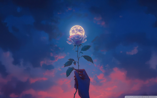 Rose Under the Moonlight screenshot 1