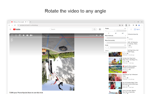 Rotate that Video Player screenshot 1