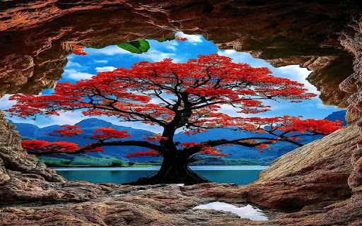 Royal Poinciana Wallpaper screenshot 1