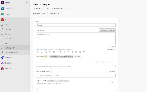 Rui AzureDevops Helper screenshot 1