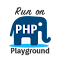 Run on PHP Playground logo