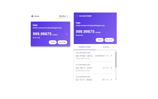 RunebaseChrome screenshot 1