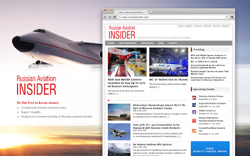 Russian Aviation Insider screenshot 1
