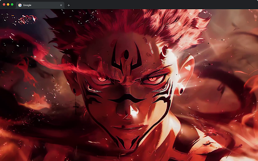 Ryomen Sukuna Sorcerer Live Wallpaper - Jujutsu Kaisen New Tab screenshot 1