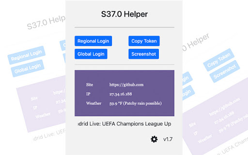 S37.0 Helper screenshot 1