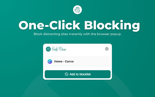 Safe View - Porn / Adult Site Blocker screenshot 1