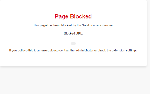 SafeBrowze screenshot 1