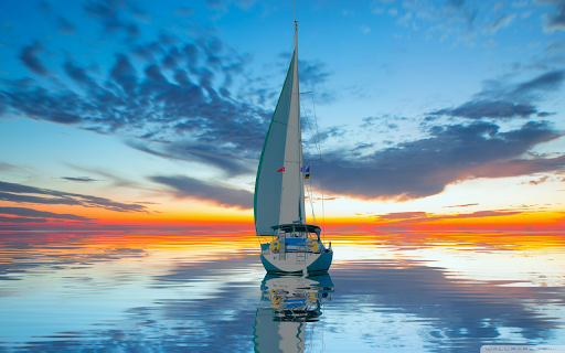 Sailboat at Sunset screenshot 1
