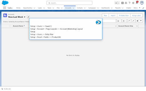 Salesforce Commander screenshot 1
