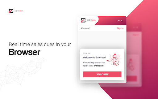 Salesken Real-Time Cues screenshot 1