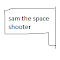 sam the space shooter logo