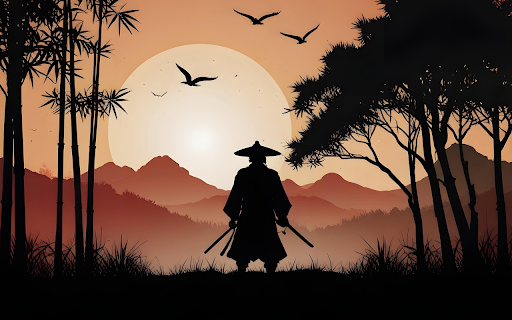 Samurai Sunset screenshot 1