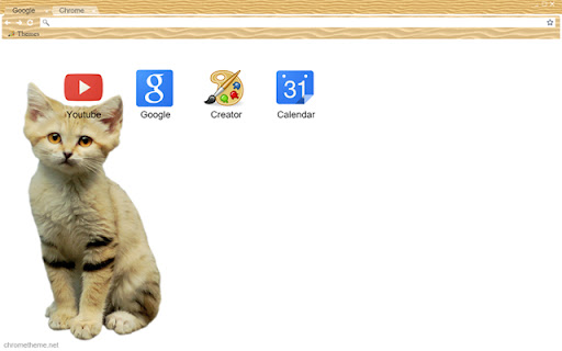 Sand Cat Theme screenshot 1