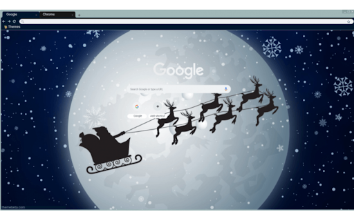 Santa's Snowy Ride screenshot 1