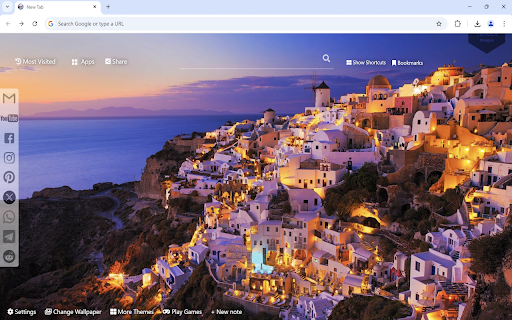 Santorini Wallpaper screenshot 1