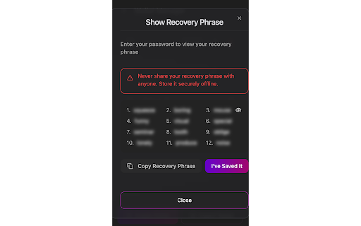 SAT20 Wallet screenshot 1