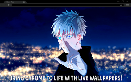 Satoru Gojo Iconic Stance Live Wallpaper screenshot 1