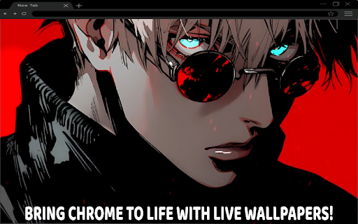 Satoru Gojo Red Live Wallpaper screenshot 1