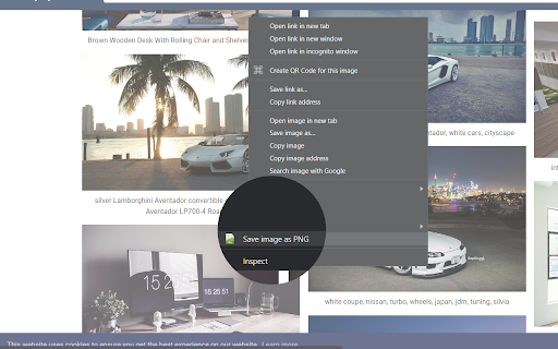 Save as PNG screenshot 1